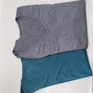 Lululemon Athletica Teal and Gray Women Tops